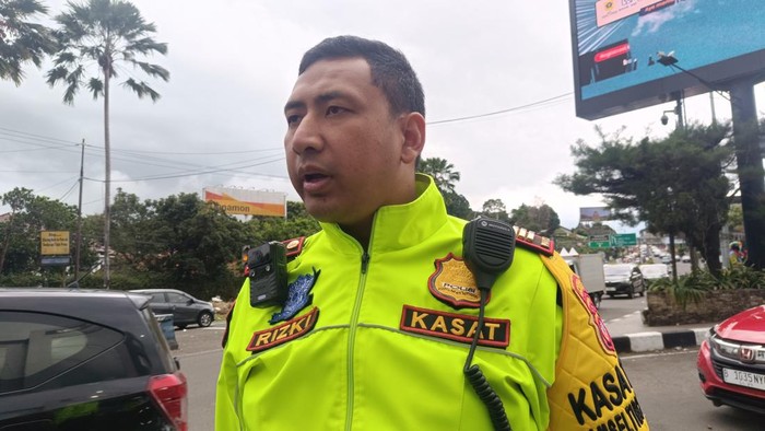 Kasat Lantas Polres Bogor AKP Rizky Guntama