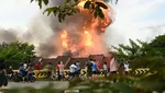 Penampakan Lokasi Ledakan Dahsyat Pipa Gas Petronas
