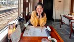 Momen Luna Maya Kulineran hingga Dilamar di Jepang