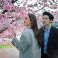 Cinta Laura menulis, “Congratulations! ❤️ You deserve all the happiness in the world! God bless the both of you! “Ucapan juga datang dari Raline Shah: “Congrats my dear❤️❤️❤️”. (Foto: Instagram/@bouttier_maxime)