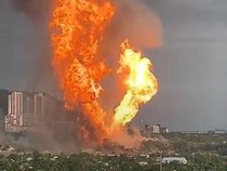 Horor Semburan Api Dampak Ledakan Pipa Gas di Malaysia