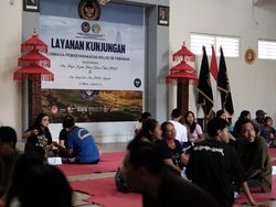 Momen Nyepi-Lebaran, Lapas Tabanan Persilakan Keluarga Kunjungi Warga Binaan