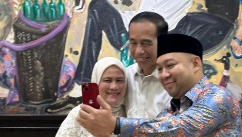 Momen swafoto Didit dengan mantan presiden (dok.Instagram Didit)