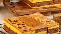 Brillian Super Cake, bakery yang paling laris di Semarang dan kerap menjadi incaran oleh-oleh para pemudik. Tersedia kue lapis berbagai rasa, ada keju, Kit-Kat, enting-enting, hingga almond. Foto: Google Review/Instagram