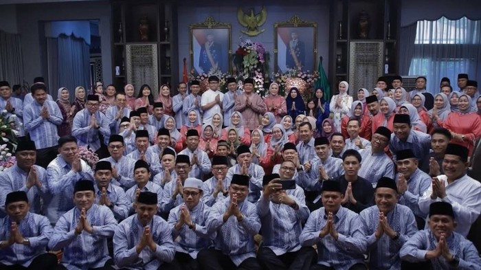 Open house hari kedua di Griya Agung.