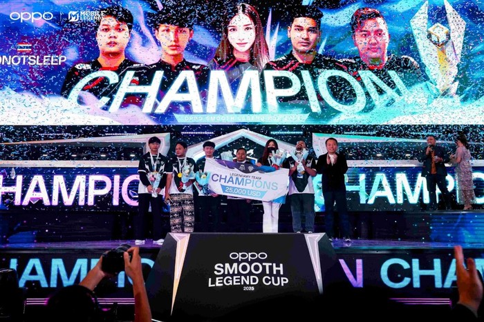Tim Thailand dan Filipina Raih Juara Ajang MLBB x Oppo Smooth Legend Cup