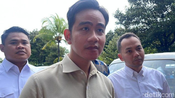 Wakil Presiden Gibran Rakabuming Raka ditemui di Graha Saba Buana, Selasa (1/4/2025).