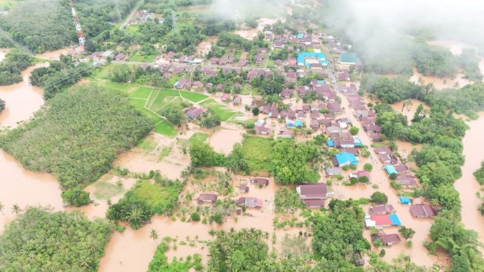 Banjir rendam 3 desa di Morowali Utara. Dokumen Istimewa