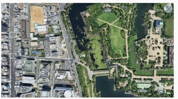 Kalau ini masih di Asia. Foto: Google Earth via Bored Panda