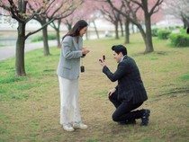 Indahnya Bunga Sakura Mewakili Cinta Luna Maya yang Mekar di Jepang