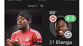 Lebih menyakitkan, pencetak gol ke gawang MU adalah Anthony Elanga yang dulu adalah pemain MU sebelum gabung Nottingham Forest. Foto: X.com