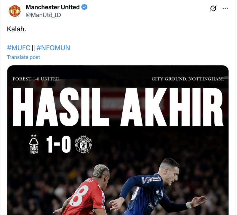 Meme Manchester United