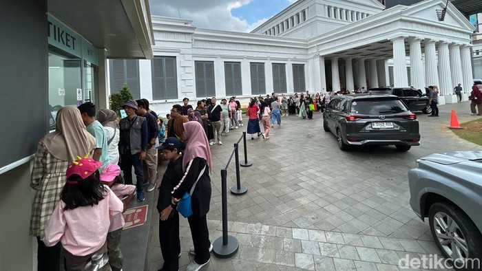 Museum Nasional Dipadati Pengunjung saat Libur Lebaran