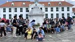 Ramainya Kota Tua Jakarta Saat Libur Idul Fitri
