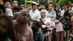 Ramainya Warga Mengunjungi Kediaman Jokowi Saat Lebaran