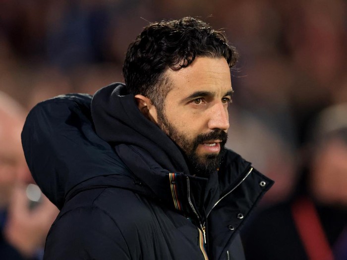Soccer Football - Premier League - Nottingham Forest v Manchester United - The City Ground, Nottingham, Britain - April 1, 2025 Manchester United manager Ruben Amorim before the match Action Images via Reuters/Andrew Boyers EDITORIAL USE ONLY. NO USE WITH UNAUTHORIZED AUDIO, VIDEO, DATA, FIXTURE LISTS, CLUB/LEAGUE LOGOS OR LIVE SERVICES. ONLINE IN-MATCH USE LIMITED TO 120 IMAGES, NO VIDEO EMULATION. NO USE IN BETTING, GAMES OR SINGLE CLUB/LEAGUE/PLAYER PUBLICATIONS. PLEASE CONTACT YOUR ACCOUNT REPRESENTATIVE FOR FURTHER DETAILS..