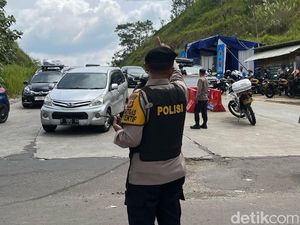 Arus Balik, Pemudik Mulai Keluar dari Garut