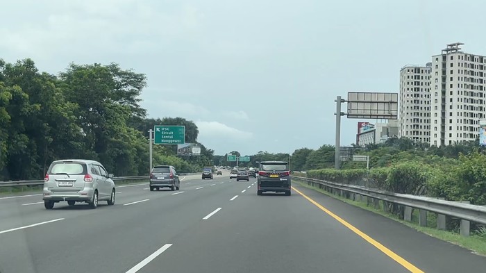 Tol Jagorawi Lancar pagi ini, Rabu (2/4).
