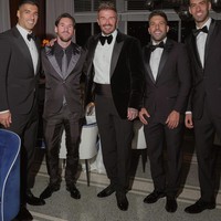 Pesta tersebut tampaknya ditujukan untuk mengundang teman dan rekan bisnis David di Amerika. Tak heran jika Lionel Messi juga hadir bersama rekan-rekannya dalam tim Inter Miami. Foto: Instagram