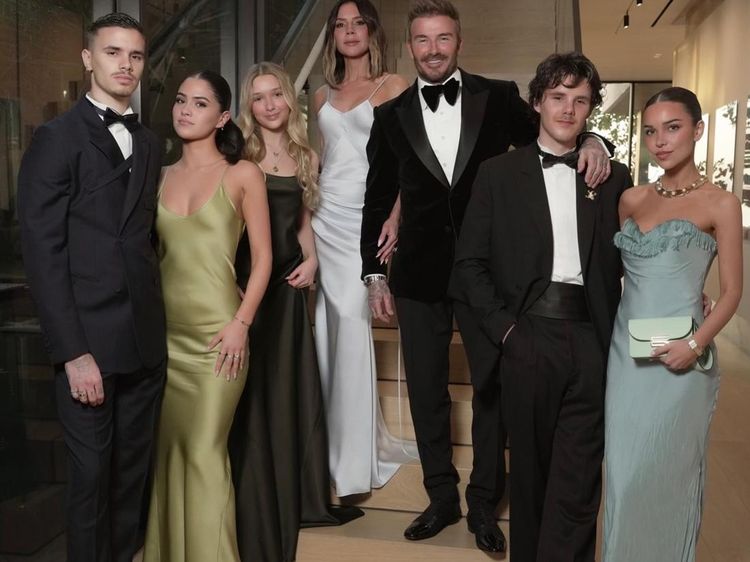Potret Pra-pesta Ulang Tahun David Beckham ke-50, Dihadiri Lionel Messi