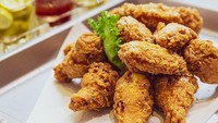 Ayam goreng khas Korea Selatan atau Chikin menempati juara utama sebagai menu ayam terlezat di dunia versi TasteAtlas. Foto: Ilustrasi iStock/Site