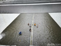 Underpass Joglo Solo Ditutup Sementara Imbas Banjir 40 Cm