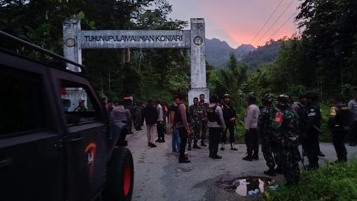 Bentrok warga dari 2 desa di Maluku Tengah menyebabkan seorang polisi tewas tertembak, 4 warga sipil juga luka tembak. Dokumen Istimewa