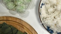 Dalam unggahan Instagramnya, ia membagikan momen saat menyiapkan opor ayam, oseng daging, nasi uduk, dan klepon. Foto: Instagram Camillia Laetitia Azzahra