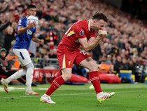 Liverpool Kalahkan Everton 1-0, Jota Cetak Gol Penentu Kemenangan