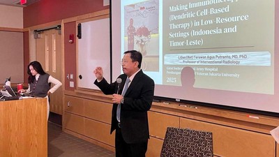 Momen dr Terawan Paparkan Immunotherapy Nusantara di Harvard