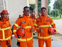 Dua Rescuer SAR Mataram Diberangkatkan ke Myanmar Bantu Korban Gempa