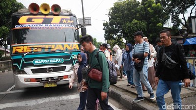 H+3 Lebaran, Pemudik Mulai Kembali ke Jakarta