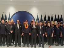 Lantik Senantara, Surya Paloh: Harus Bekerja Lebih Ulet