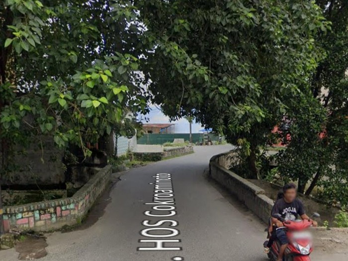 Jembatan di Jalan HOS Cokroaminoto yang bakal dibangun