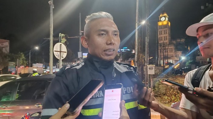 KBO Satlantas Polres Bogor Iptu Adrian Novianto. (Rizky/detikcom)