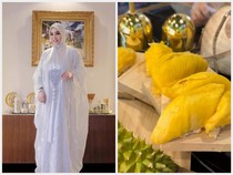 Lebaran di Singapura, Syahrini Makan di Resto Turki dan Pesta Durian