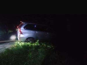 Gegara Ikut Google Map, Mobil Nyasar ke Kebun-Masuk Parit di Banyuwangi