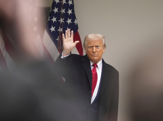 Aksi Trump Tetapkan Tarif Brutal Dilawan dari Dalam Partai