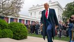 Momen Trump Balas Dendam Umumkan Perang Dagang