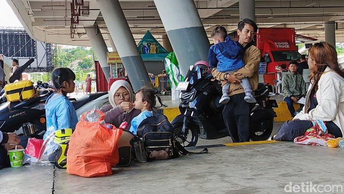 Pemudik sudah mulai kembali ke Pulau Jawa melalui Pelabuhan Bakauheni