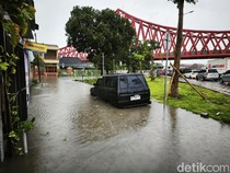 Sejumlah Kampung di Banjarsari Solo Banjir, Air Dibuang ke Underpass Joglo
