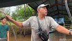 Potret Pemudik yang Akan Balik ke Perantauan Terjebak Sungai Surut