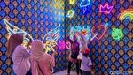 Serunya Habiskan Waktu Libur di Lighting Art Kota Tua