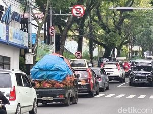 Polisi Siapkan Skema Contraflow di Jalur Wisata Lembang
