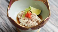Berbeda dengan China, di Jepang ada shirako sup yang juga dipercaya berkhasiat baik untuk tubuh. Namu sup ini diracik dengan menggunakan sperma ikan cod. Foto: Khits