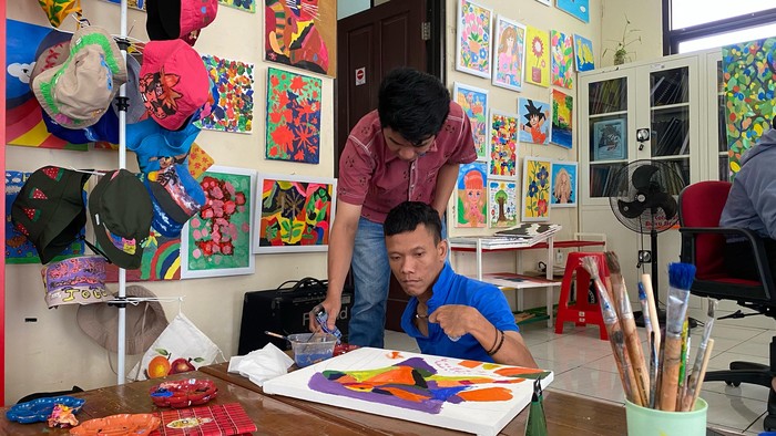 Taman Baca Inklusi di Bekasi Hadirkan Terapi Seni bagi Anak & Difabel