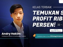 Teknik Analisis Saham Bersama Andry Hakim, Rahasia Profit Ribuan Persen