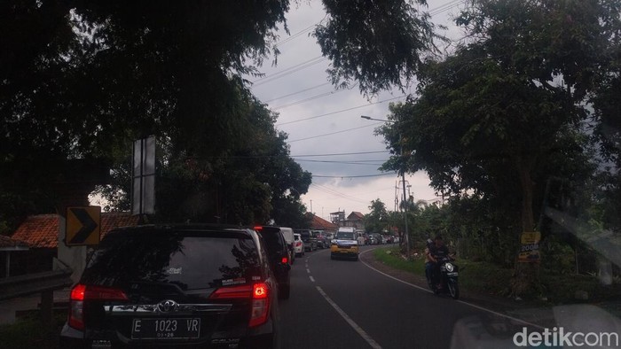 Arus lalu lintas libur Lebaran di Majalengka.