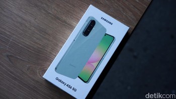 Inilah Samsung Galaxy A56 5G. Foto: Adi Fida Rahman/detikINET