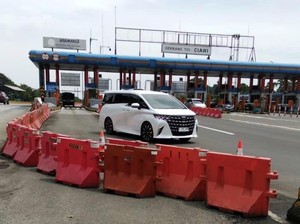 Contraflow Tol Jagorawi Km 44-46 Dihentikan, Exit Tol Gadog Ditutup